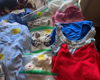 Vintage baby clothes