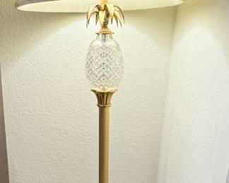 Waterford Crystal Pineapple Hospitality Floor Lamp