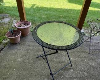 Outdoor Folding Table 