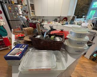 Vintage Pyrex & Corning Ware 
