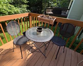 Outdoor Bistro Set