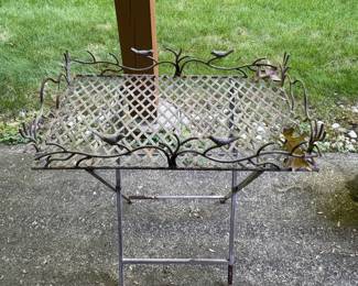 Iron Folding Table 