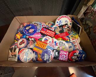 Vintage Button Pins