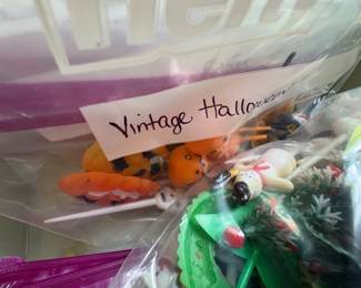Vintage Holiday Cocktail Picks