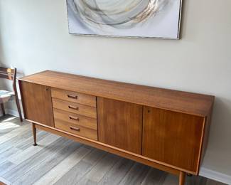 Mid-Century Danish Teak Sideboard 