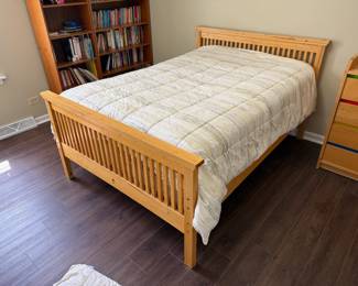 Solid Wood Spindle Bed Frame