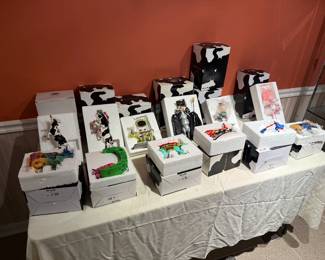 Collection of Cow Parade Boxed Figurines