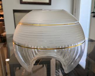 Vintage Mazzega MCM Murano Glass Vase Bowl Centerpiece