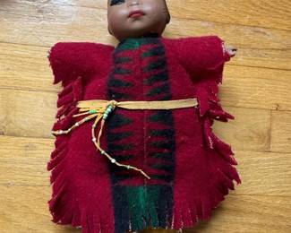 Vintage Carlson Native American Doll