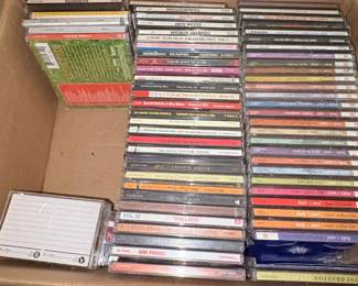 Assorted Music CDs and Cassette Tape Lot