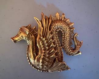 Seahorse Brooch