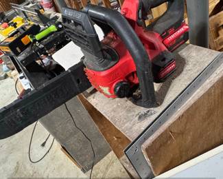 Craftsman V Cordless Chainsaw Inch . Ah Kit