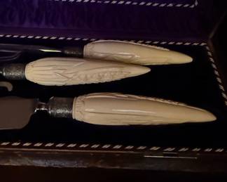 John Russell "Green Fin" Carving Set