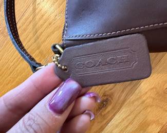 Vintage Coach Bleecker Black Leather Demi Baguette Shoulder Bag second image