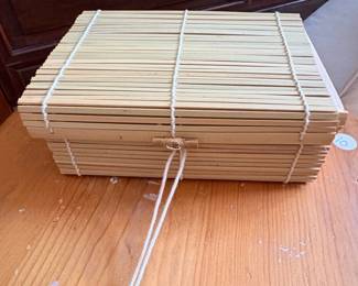 Handmade Bamboo Sushi Box with Rope Tie