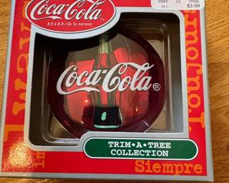 CocaCola Siempre TrimATree Collection Ornament