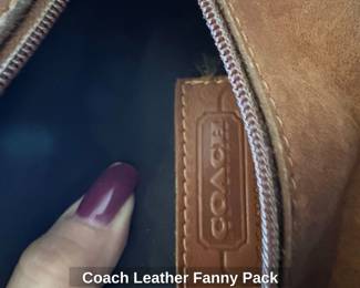 Coach Leather Fanny Pack second image