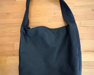 Black Leather Shoulder Bag