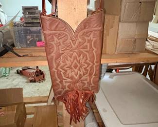 Cowboy Boot Purse