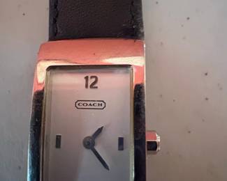 Coach Stainless Steel Rectangular Womens Watch second image