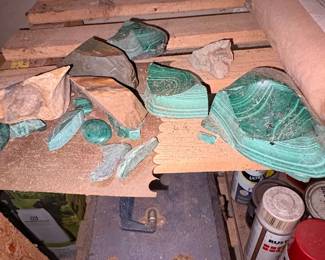 Malachite Rough Chunks