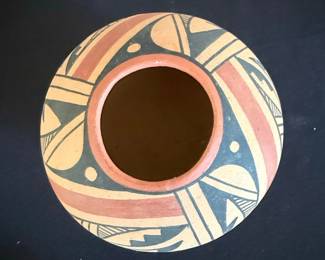 D. Tosa Jemez Pueblo Pottery Vase