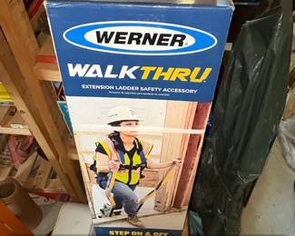 Werner WalkThru Extension Ladder Safety Accessory