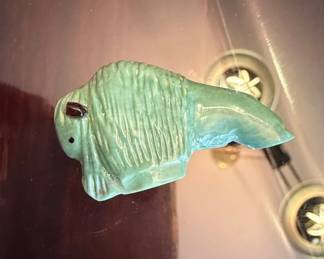 Carved Jadeite Buffalo Figurine