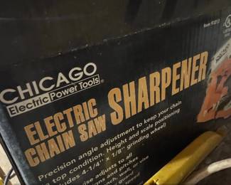 Chicago Electric Power Tools Electric Chain Saw Sharpener