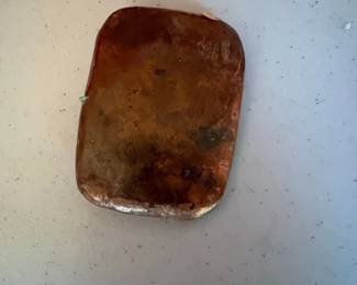 Handmade Sterling Silver Pendant with Makers Mark
