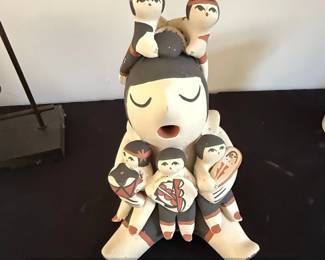 Marie Toya Jemez Pueblo Storyteller Figurine