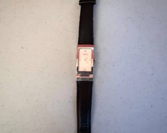Coach Stainless Steel Rectangular Womens Watch
