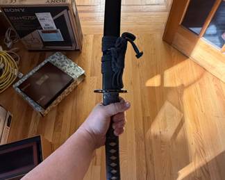 Black Katana Sword
