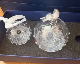 Swarovski Crystal Annual Edition Ball Ornament Set