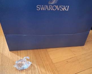 Swarovski Crystal Swan Figurine  second image