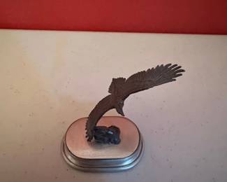 Eagle Figurine on Base