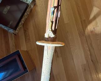 Antique Japanese Naginata Practice Sword (Shinai)