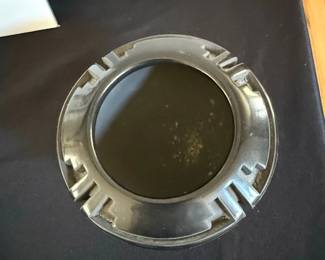 Effie Garcia Blackware Ashtray