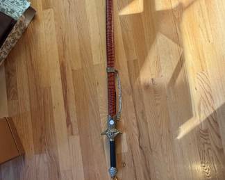Decorative Chinese Jian Sword with Scabbard