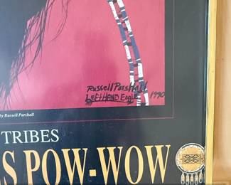 United Tribes All Nations PowWow Poster by Russell Parshall third image