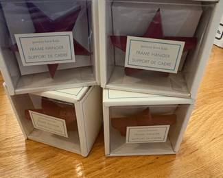 Pottery Barn Kids Red Star Frame Hangers Set of