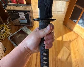 Black Katana Sword
