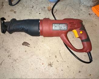 Chicago Electric Power Tools Reciprocating Saw