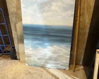Oceans Blue Canvas Print