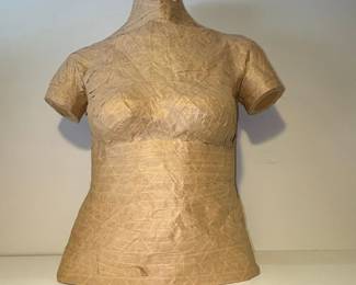Paper Mache Torso Mannequin