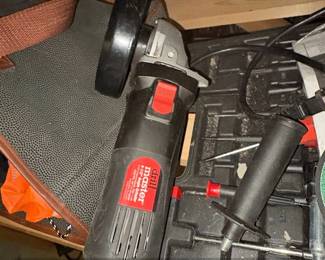 Drill Master  or Angle Grinder with Warrior Flap Discs