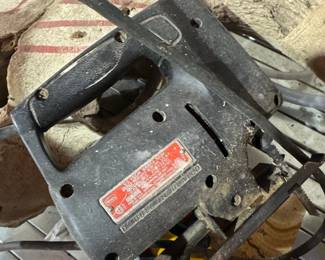 Sears or Inch Sabre Saw Model .