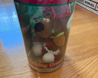 Gemmy Industries ScoobyDoo Talking Ornament Plush