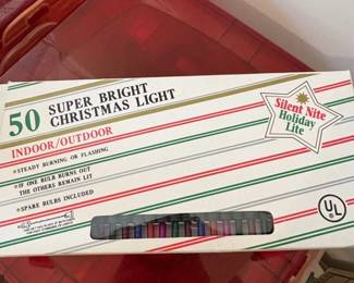Silent Nite Holiday Lite Super Bright Christmas Lights