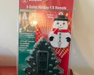 Westinghouse Outlet Holiday F or X Remote